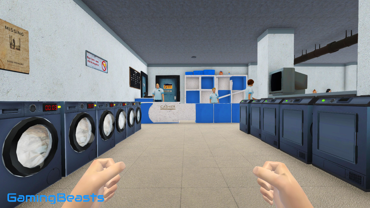 Laundry Store Simulator Free Download