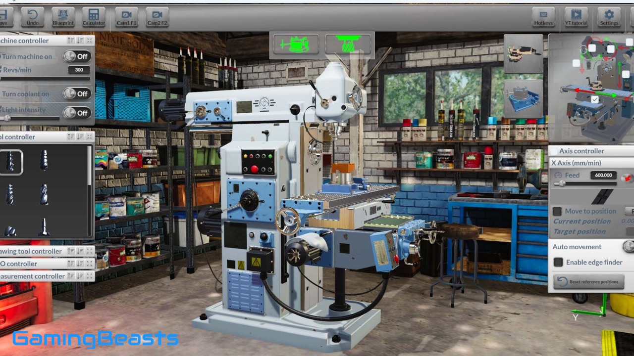 Milling machine 3D Free Download