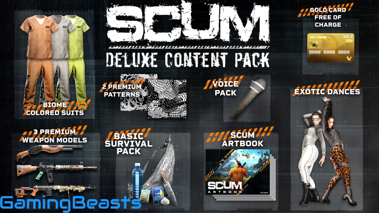 SCUM Deluxe Edition Free Download