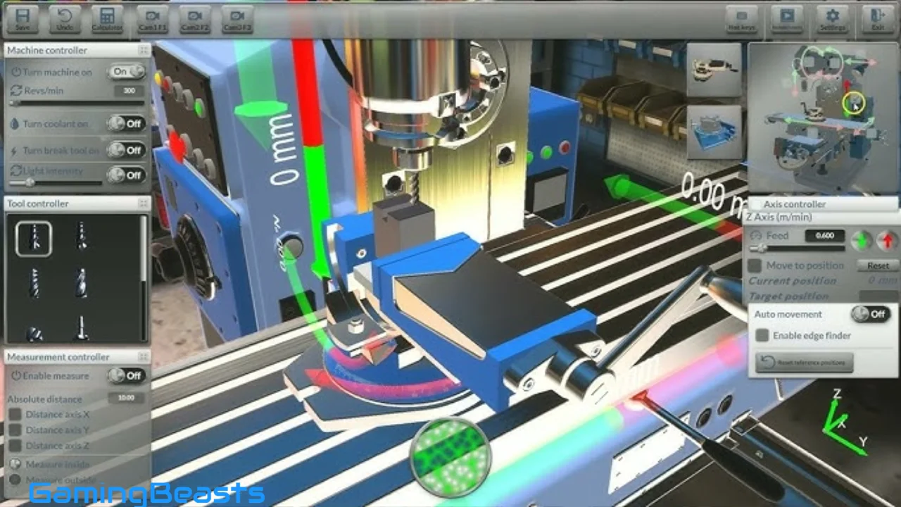 Milling machine 3D Free Download